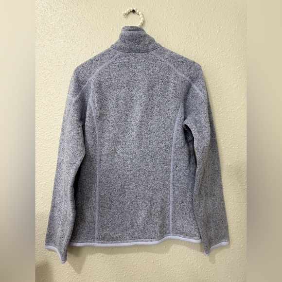 Patagonia Women’s Better Sweater 1/4 Zip Pullover Size S Lavender - Picture 6 of 11